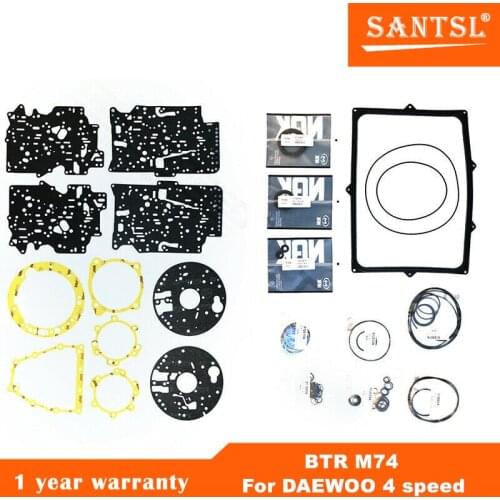 BTR 85LE 91LE 95LE M74 Auto Transmission Overhaul Kit Seals Kit Gaskets For DAEWOO 4 SPEED Car Accessories Transnation