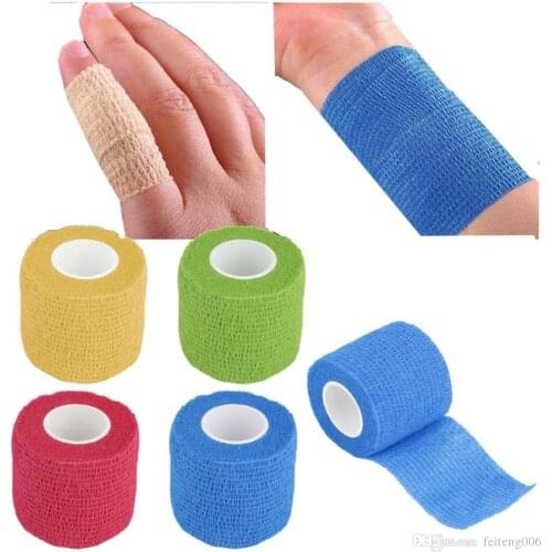 1pc Disposable Self-adhesive Elastic Bandage Tattoo Accessories Tattoo GRIP COVER Wide Elbow Tattoo Power Supply 4.5 meter