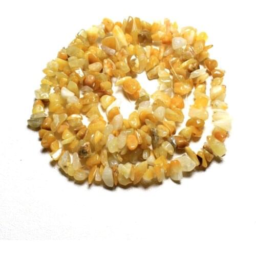 Wholesale IrregularShape 5-8 mm Natural yellow Aventurine Stone Beads For Jewelry Making DIY Bracelet Necklace Strand 34