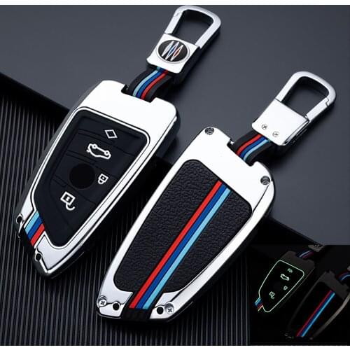Zinc Alloy Car Key Case Cover Shell Protector for BMW X1 X3 X4 X5 F15 X6 F16 G30 7 Series G11 F48 F39 520 525 f30 118i 218i 320i