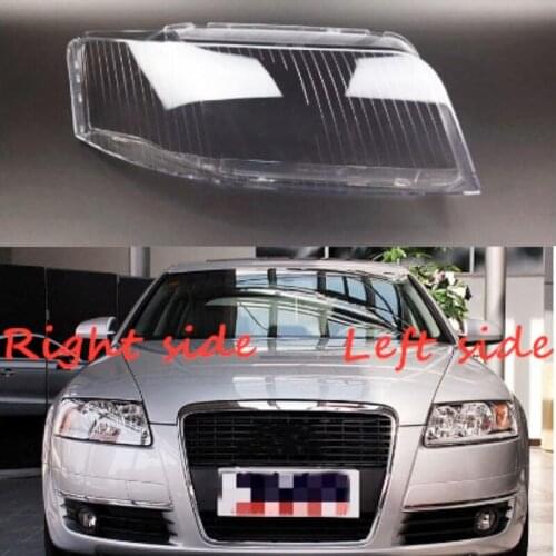 For Audi A6 C5 2003 2004 2005 Car Headlight cover Headlamp Lens Auto Shell Cover