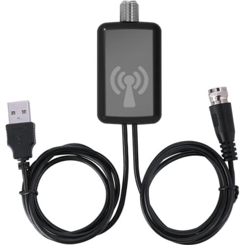 HDTV TV Antenna Amplifier Signal Booster Antenna Adapter Low Noise Easy Install