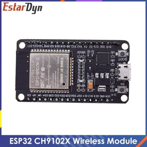 ESP32 CH9102X Development Board CH9102X WiFi+Bluetooth Ultra-Low Power Consumption Dual Core ESP-32 ESP-32S Similar