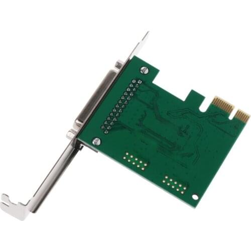 Parallel Port DB25 25Pin LPT Printer to PCI-E Express Card Converter Adapter 1pc 1XCE