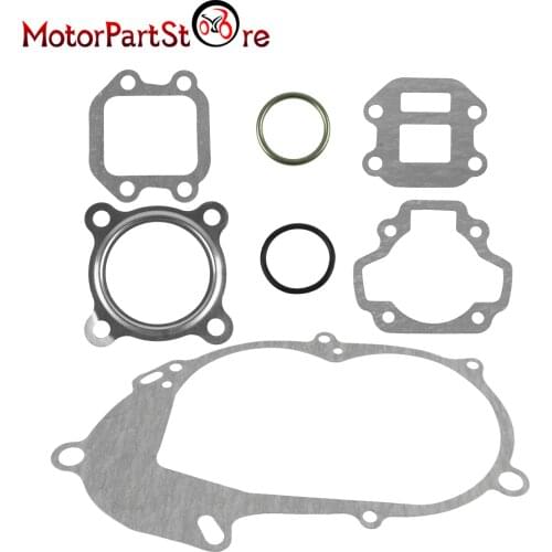 Motorcycle Complete Gasket Kit Set for Yamaha PW50 QT50 PW 50 Y-Zinger PEEWEE 50 PY50 Engine Gasket Rebuild Parts Dirt Bike