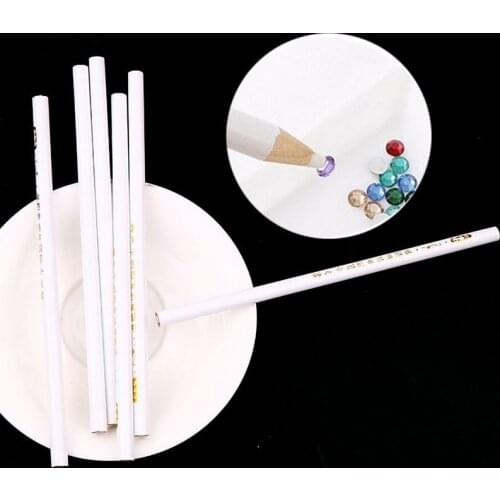 New Professional Wax Dotting Pen DIY Nail Art Rhinestones Gems Picking Crystal Tools Pencil Pen Easily Pick Up Pen Manicure