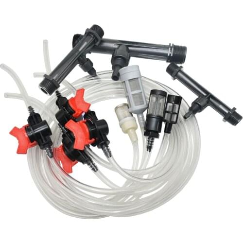 1/2" 3/4" Male Thread Irrigation Venturi Tube Agriculture Venturi Fertilizer Injector Automatic Fertilization 1 Pcs