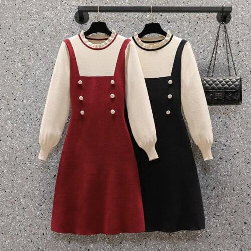 YAENHEY Fashionable Knitted Dresses