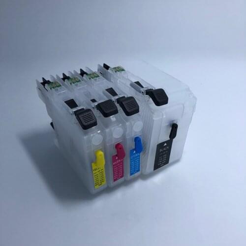 YOTAT Refillable ink cartridge LC219 LC215 for brother DCP-J4220N-B/W MFC-J4720N MFC-J5620CDW MFC-J5720CDW MFC-J5820DW