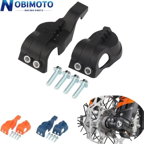 Motorcycle Fork Shock Bottom Shoe Guard Protector For KTM 125 450 500 XC XCF XCW SX SXF EXC EXCF SD SIX DAYS TPI Husqvarna FC TC