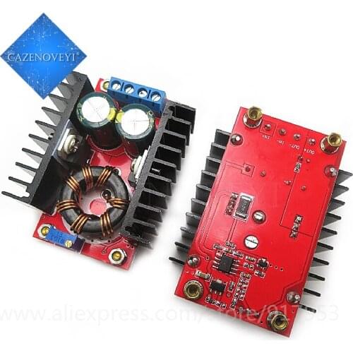 1pcs/lot DC-DC vehicle 10-32V 12-35V notebook mobile adjustable booster module 150W In Stock