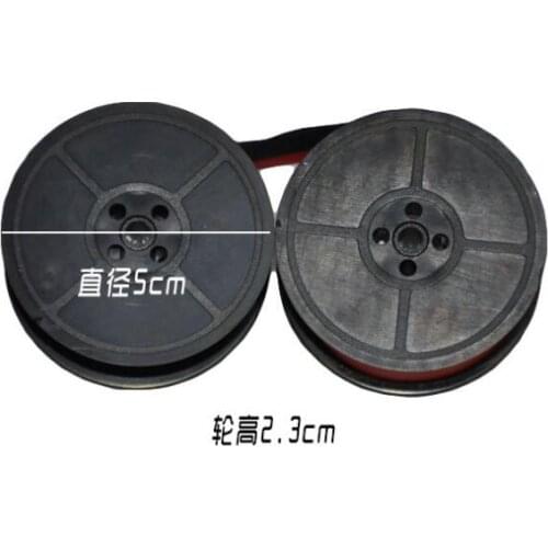 10X Time Recorder Ribbon For AMANO 9200 9000 9400 9500 Time Clock Black/Red