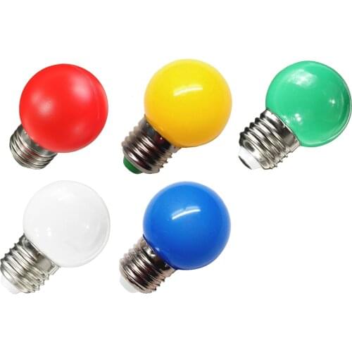 5 pieces E27 0.5W AC220V White Incandescent Lamp Bulb Decoration Lamp