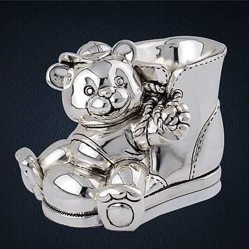 925 Sterling Silver Plated BEARED PENCIL HOLDER