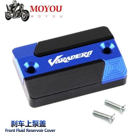 Motorcycle accessories CNC High quality front brake fluid reservoir cap cover For HONDA XL1000 V Varadero XL1000 2005-2013