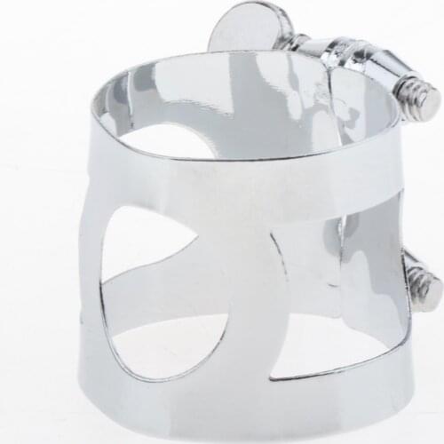 Alto Saxophone Mouthpiece Ligature Metal Clip Clasp Saxophone Parts