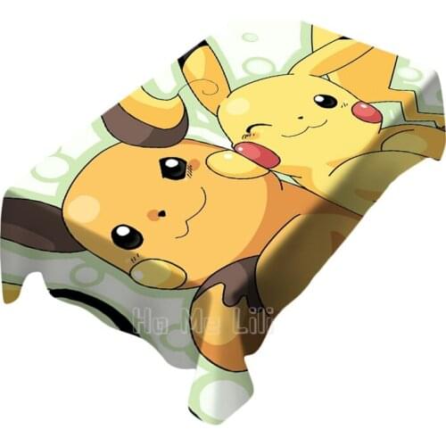 Animation Elf Lovely Yellow Background Tablecloth Indoor And Outdoor Art Decoration