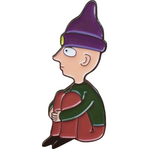 Robin Radiohead brooch