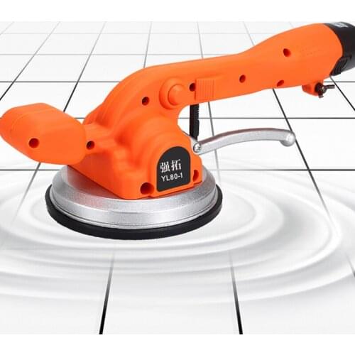 Electric vibrator intelligent Adsorbable paving machine for ceramic tile High-frequency vibration eliminates empty drums