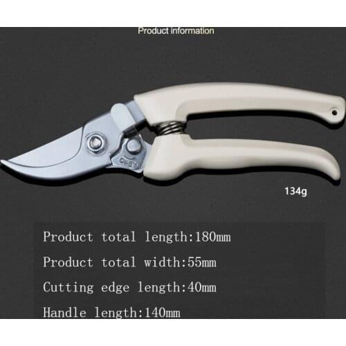 FATCOOL High quality Gardening Grafting tool Fruit Tree pruning Shears Non-slip Spring scissors Pruning tools Anti-slip New