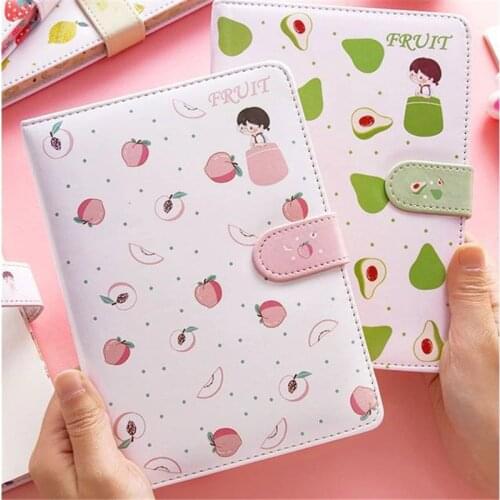 Korean Notebook Diary Creative Stationery Gift for Girls Cute Kawaii Notebooks Planner Notepad Journal Thicken Sketchbook