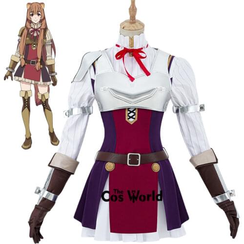 The Rising of the Shield Hero Raphtalia Uniform Dress Outfits Anime Cosplay Costumes