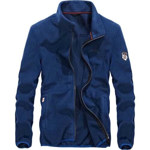 Autumn Winter Fleece Jacket Mens Casual Jacket and Coat Warm OUTWEAR Windbreaker Streetwear Men Clothes