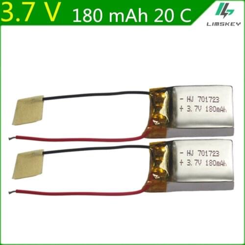 3.7V 180mAh Lipo battery For Syma S107G Remote Control Airplane beauty six-axis aircraft X900 X901 3.7 V 150AMH 20C 701723