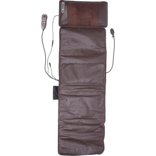 Therapy Neck Kneading Massage Vibration Waist Hot Compress Body Massage Cushion Massage Mat 100-240V Massage Mattress