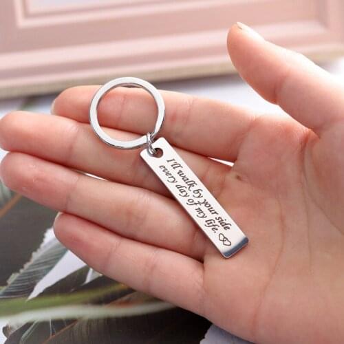 Oeinin Creative Keychain Man Drive Safe I Need You Here With Me Key Chain Bags Boy Letter Color Key Ring Alloy Pendant Brelok