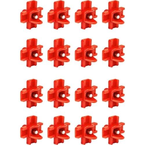 Poultry Water Nipples - Chicken Nipple with Horizontal Side Mount - Chicken Water Drinker - Pack of 16