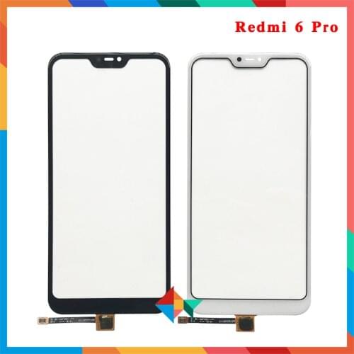 10Pcs/lot High Quality For Xiaomi Redmi 6 6A / 5A / 6 Pro / Mi A2 Lite Touch Screen Digitizer Front Glass Lens Sensor Panel