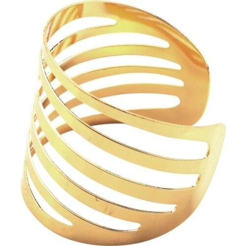 10Pcs Hotel Napkin Ring Napkin Holder Metal Napkin Buckle Christmas Wedding Party Gold Napkin Circle Banquet Dinner Table Decora