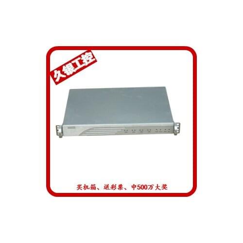 1U chassis | 1.0mm galvanized steel plate | firewall chassis | 4 4028 double ball fans 360mm deep