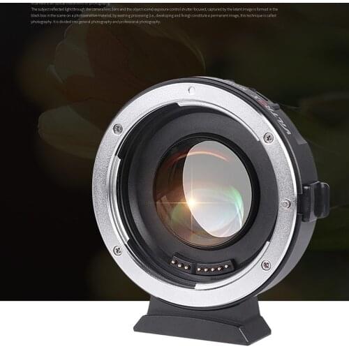VILTROX Mount Lens Adapter EF-M2 II Automatic Focus 0.71x for Canon EF-mount Series Lens To M43 Camera