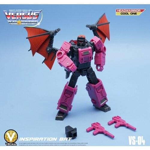 Deformed MFT Mecha Fans Chief Warrior Series Small Scale VS04 Inspired Bat Devil Model Toy