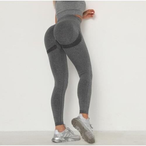 High Waist Compression Tights Sports Pants Push Up Running Women Gym Fitness Leggings Seamless Tummy Control Yoga Pants Stretchy