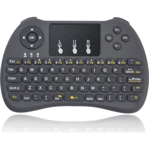 Mini Wireless Keyboard I8+ 2.4GHZ air Mouse with Touchpad universal remote control for android tv box for ps3 for Tablet pc