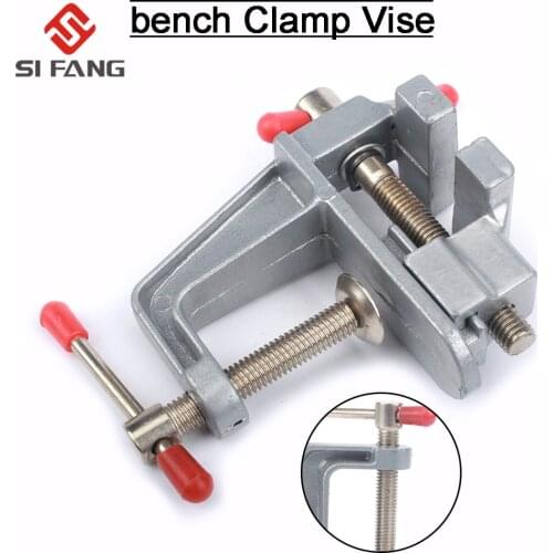 Mini Bench Vise Woodworking Table Clamp Crimping Hand Tool Table Vise Mini Locksmith Clip Small Jewelers DIY tool