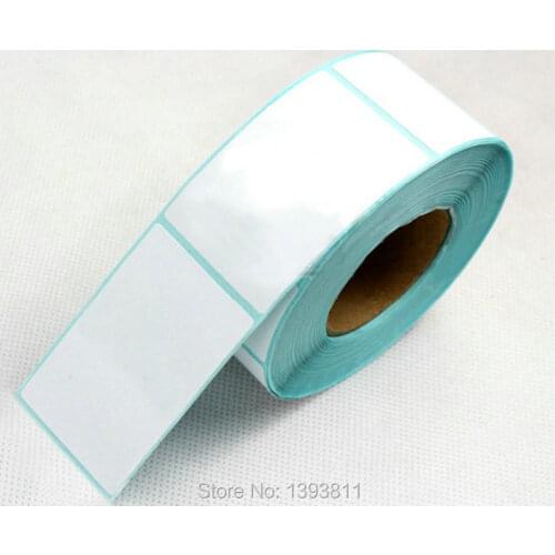Sticker Label 35*50 mm 500 Pcs / Roll Thermal Label For Supermarket Logistics Label Price Label Direct Print