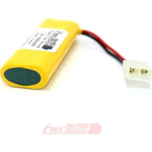 Ni-Cd 2/3AA 7.2V 400mAH Rechargeable Battery Size:15*29*87mm for Accu Alarm Control Panel GETRONIC GT2200 (plug: 51004) 6SH