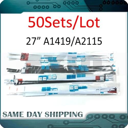 50Sets/Lot New For iMac 27" A1419 A2115 LCD Screen Adhesive Stickers Tape Paper 2012-2019 Year