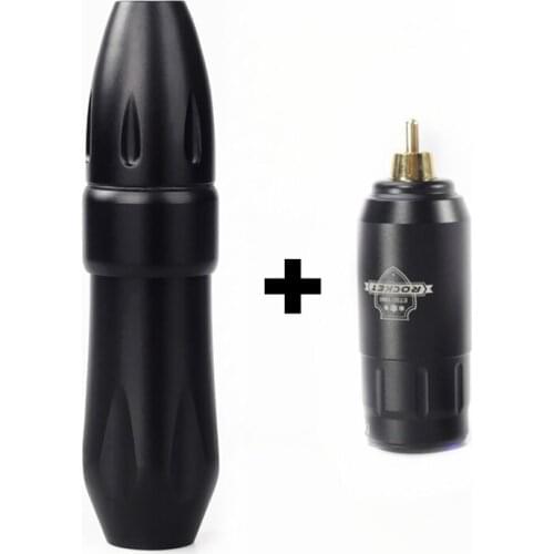 2020 New Arrival Rotary Tattoo Machine Pen With Mini Wireless Tattoo Power Tattoo Kit Supply Free Shipping