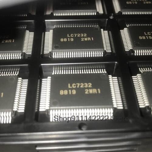 New 2Pcs/Lot LC7232 QFP-80 New Original