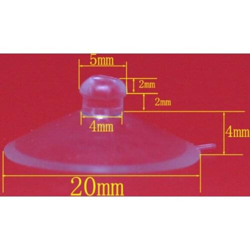 Home storage suckers 20 mm-1 transparent mobile phone suction cup mushroom head suction cup mobile phone suction cup strong home