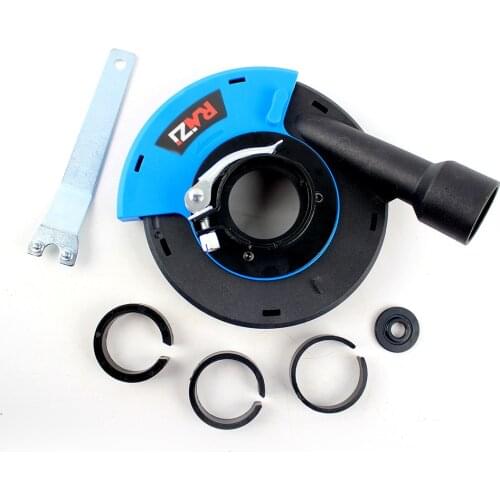 Raizi 4/5/7 inch Angle Grinder Dust Shroud For concrete stone surface grinding universal dust collector cover