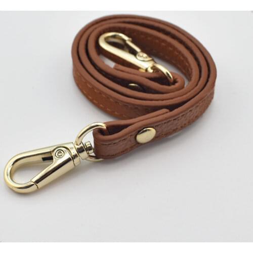 120cm Genuine Leather Bags Strap Detachable Handle Replacement Women Girls Shoulder Bag Accessories Buckle Belts Christmas Gift