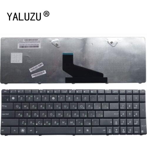 Russian Keyboard for ASUS K53U K53T X53U K53Z K53B K53BR X53BY K53TA K53TK K73BY K73T K73B K73TA RU black