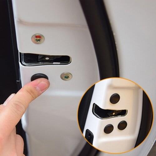 Univeral Car Door Lock Screw Protector Cover Accessories For Lifan X60 Cebrium Solano New Celliya Smily Geely X7 EC7