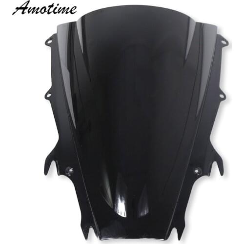 Motorcycle Windshield Windscreen Double Bubble For Triumph Daytona 675 2009 2010 2011 2012 675 09 10 11 12